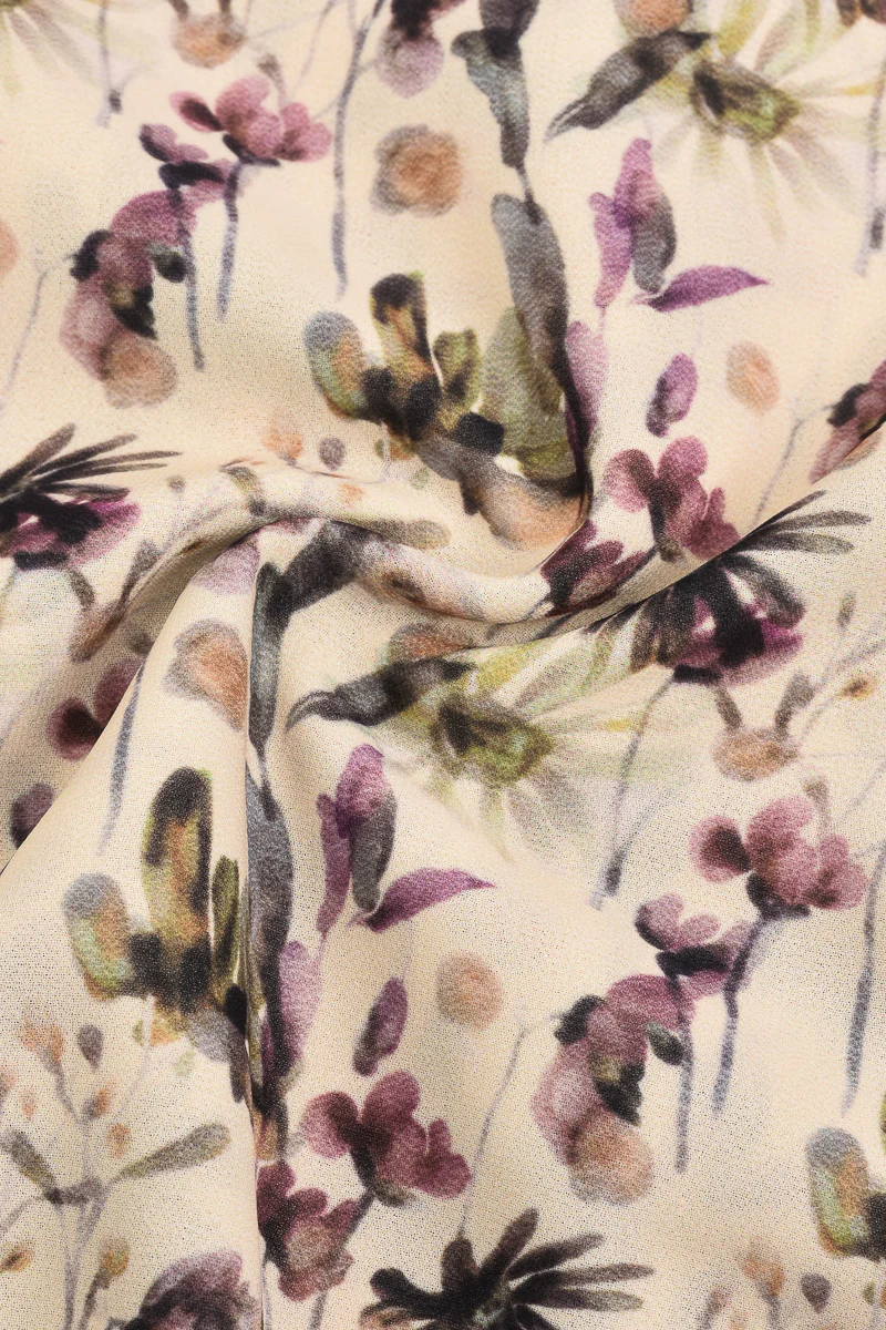 סט חצאית קומות וטופ מעטפת BEIGE - Image 11