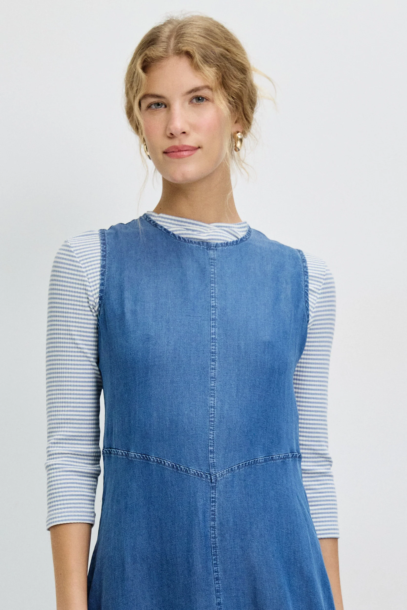 סרפן חלקים טנסל גינס DARK DENIM - Image 3