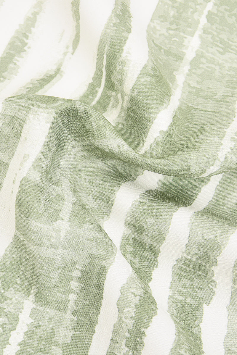 חצאית גזרת A טאי דאי GREEN - Image 3