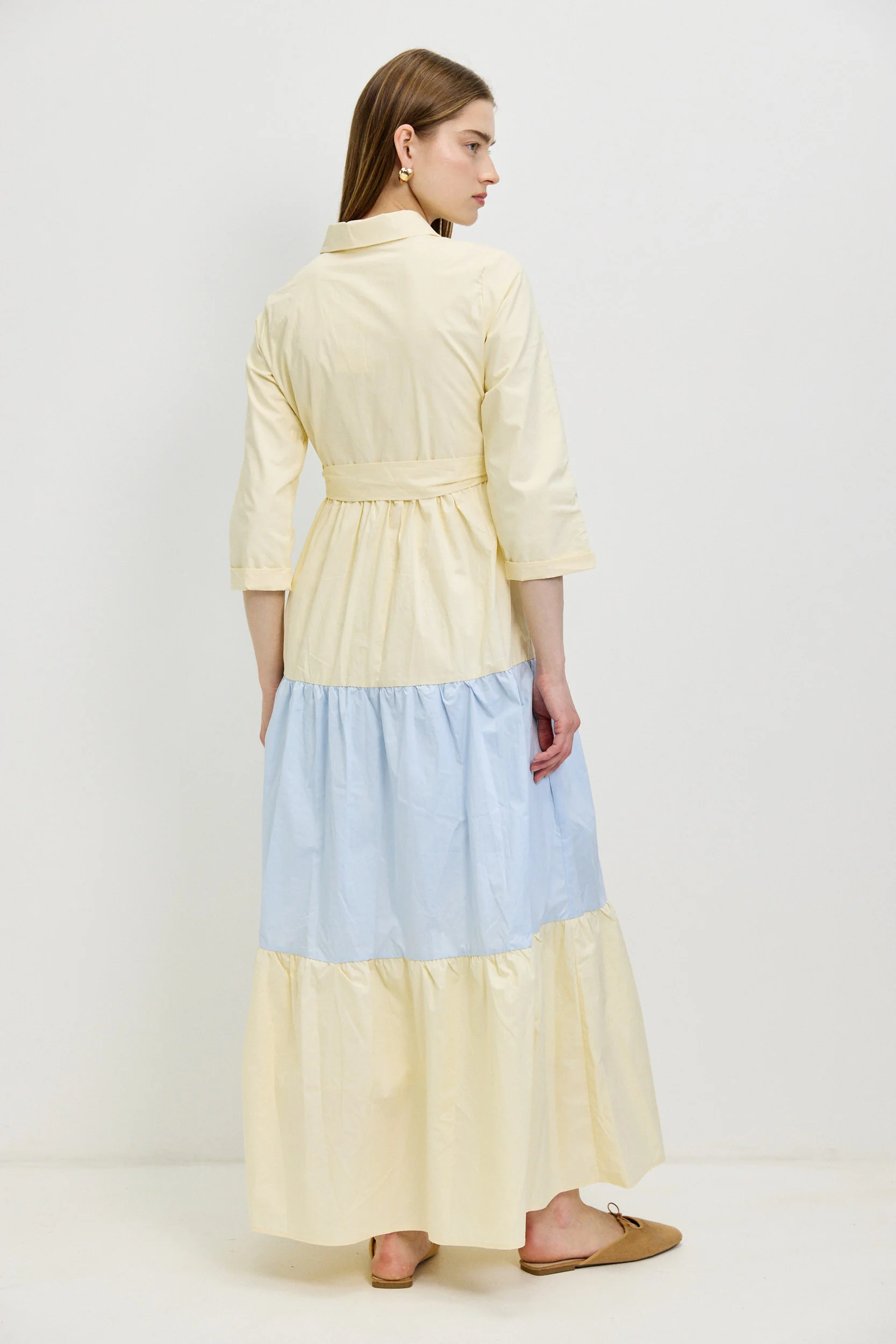 שמלת קומות YELLOW - Image 5
