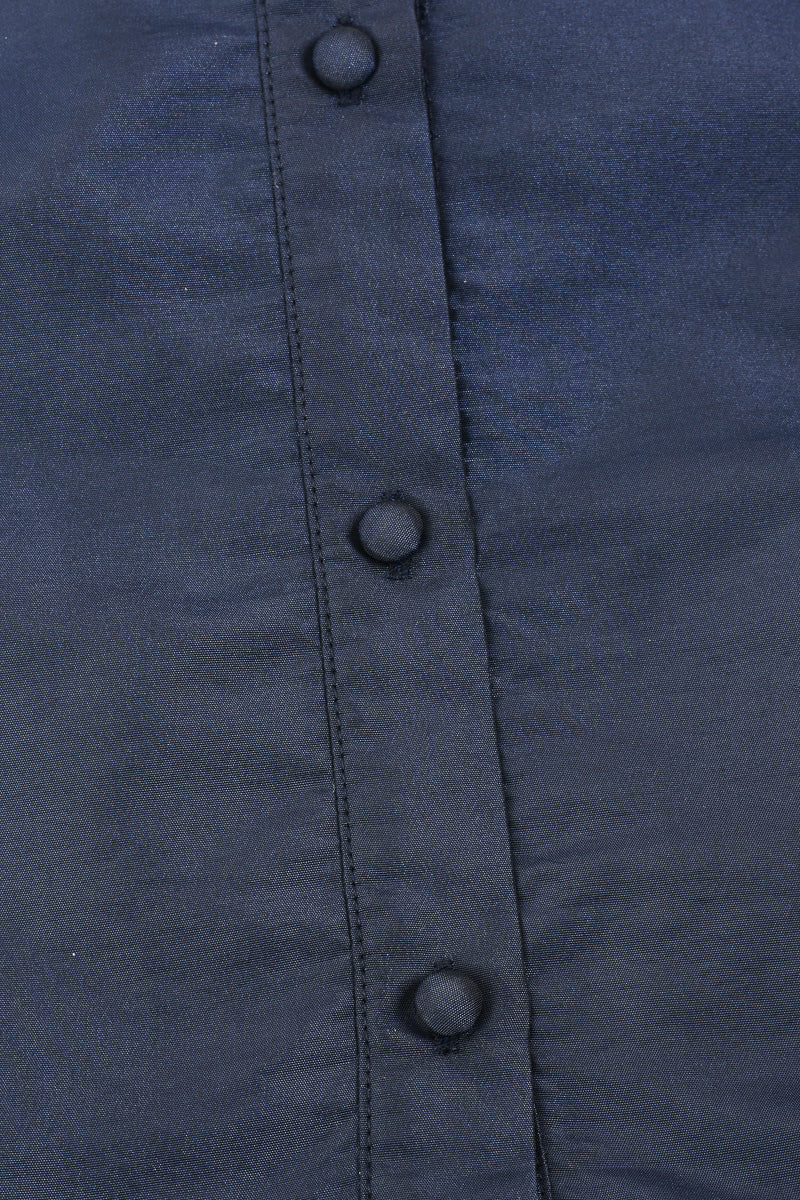 שמלת טאפט NAVY - Image 4